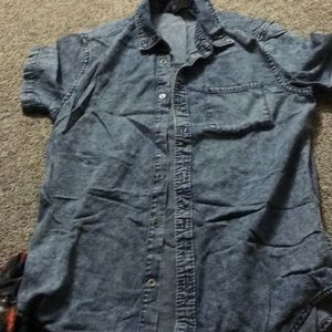 Casual jean shirt